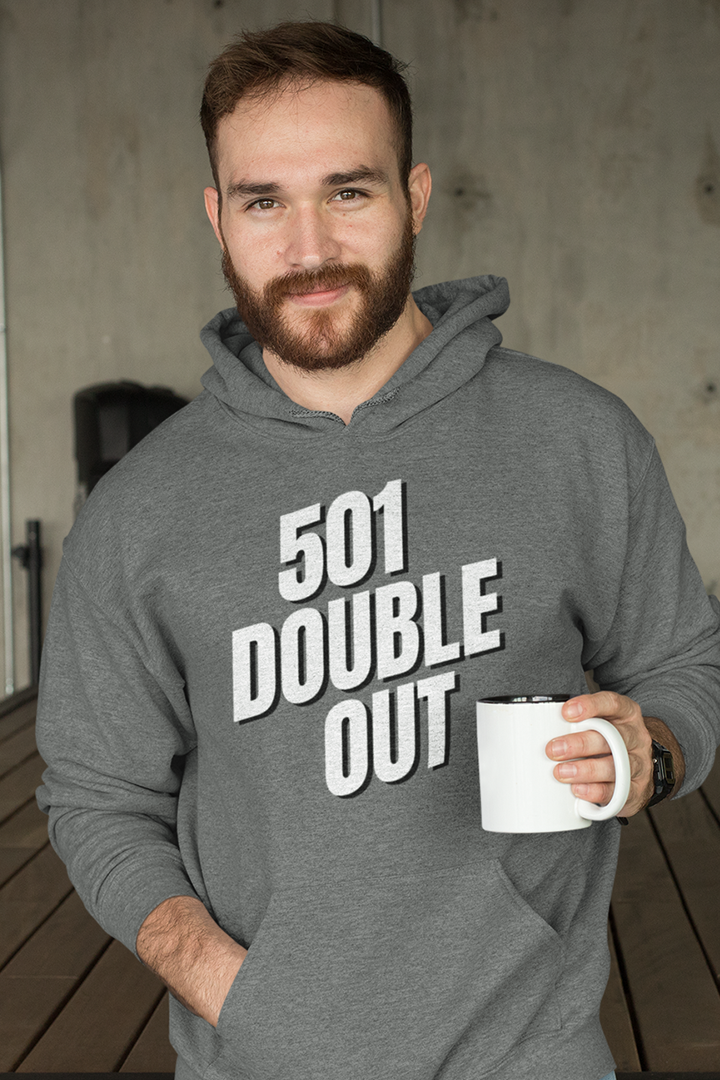501 Double Out (Weiß) - Unisex Hoodie