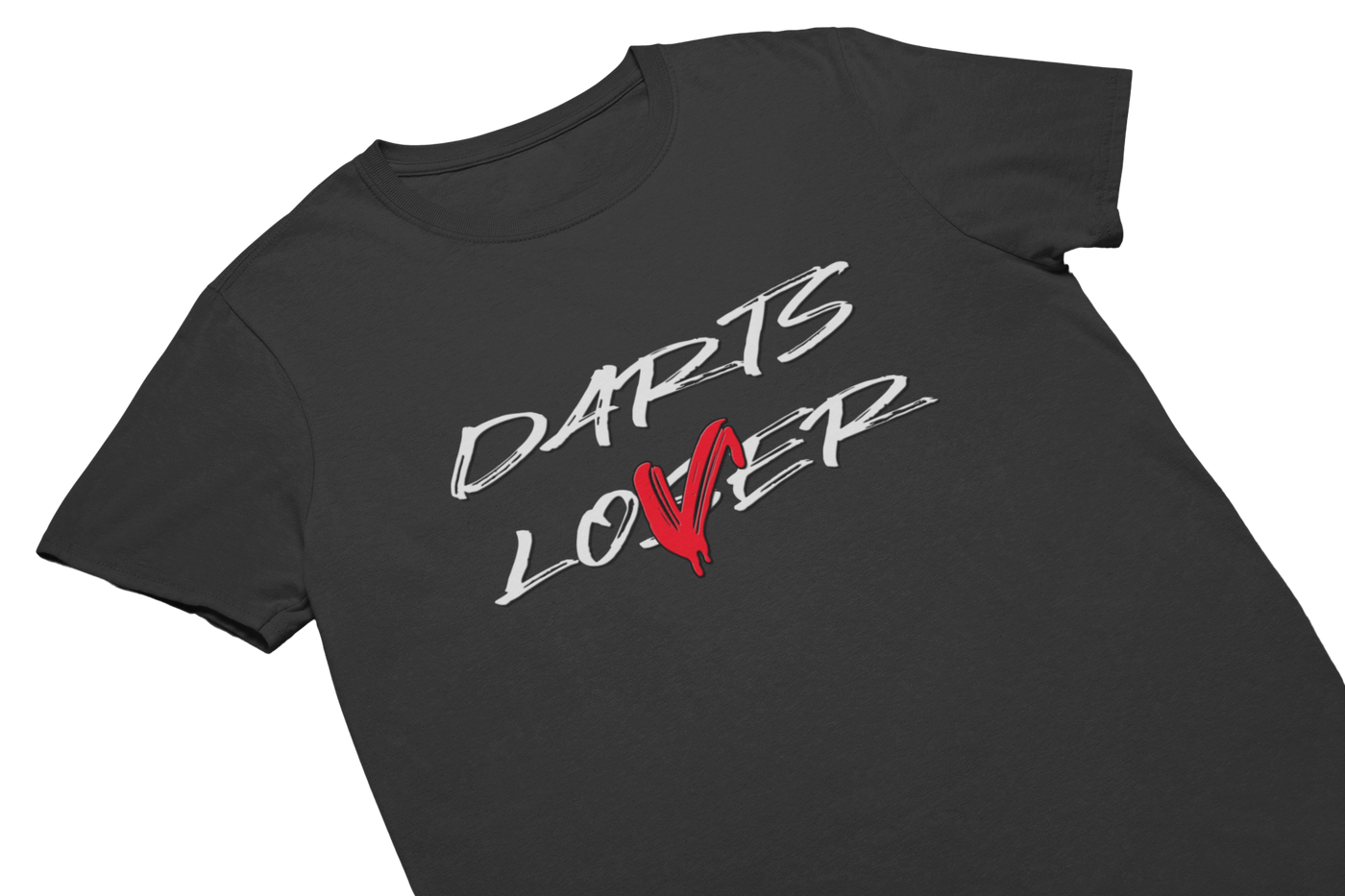 DARTS LOVER - T-Shirt Schwarz