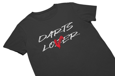DARTS LOVER - T-Shirt Schwarz