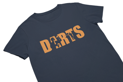 DARTS (Silhouette) - T-Shirt Navy