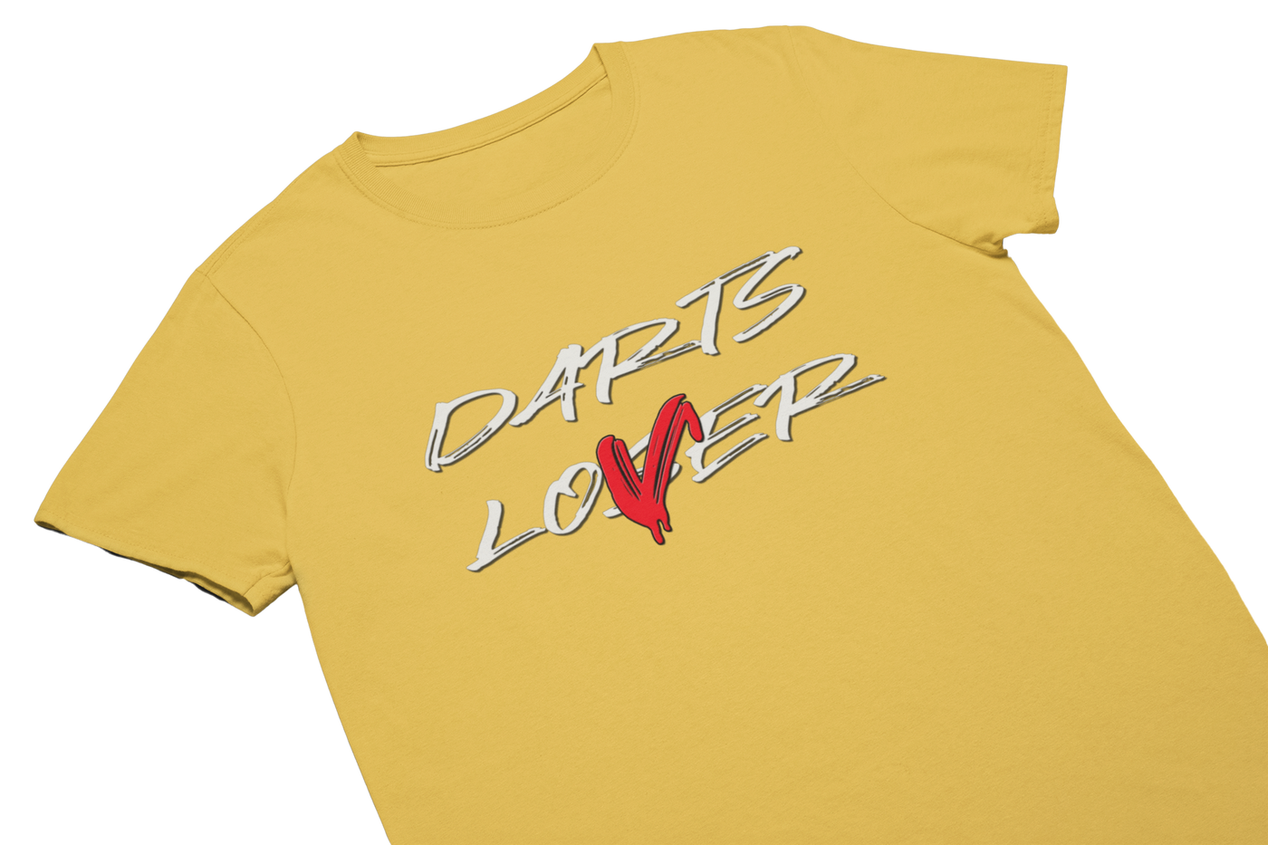 DARTS LOVER - T-Shirt Gold