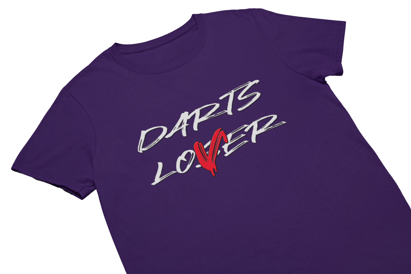 DARTS LOVER - T-Shirt Lila