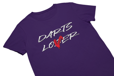 DARTS LOVER - T-Shirt Lila
