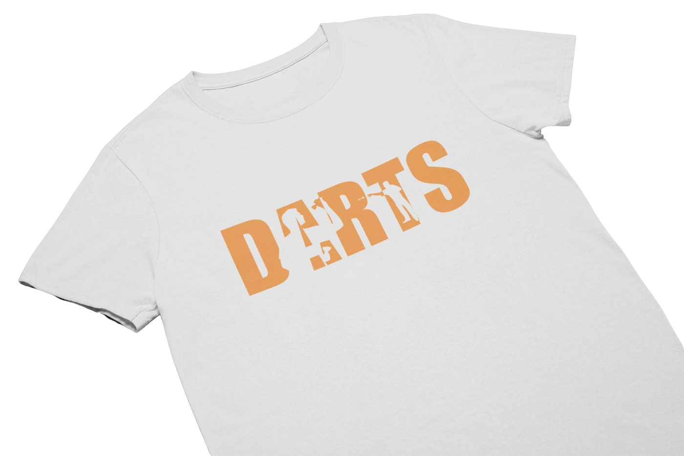 DARTS (Silhouette) - T-Shirt Weiss