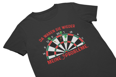 MEINE 3 PROBLEME - T-Shirt Schwarz
