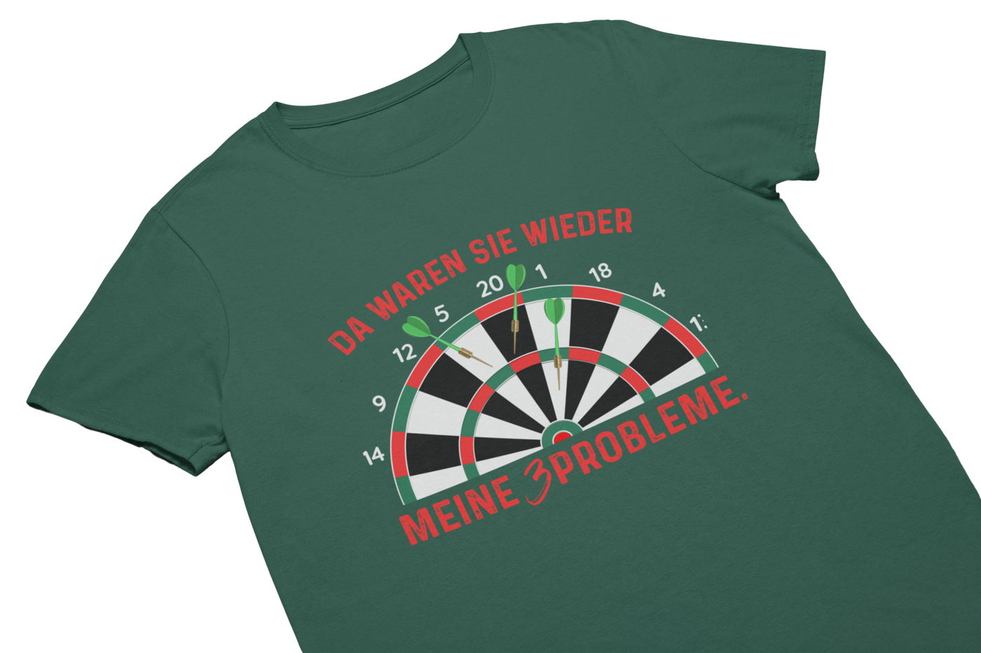MEINE 3 PROBLEME - T-Shirt Gruen