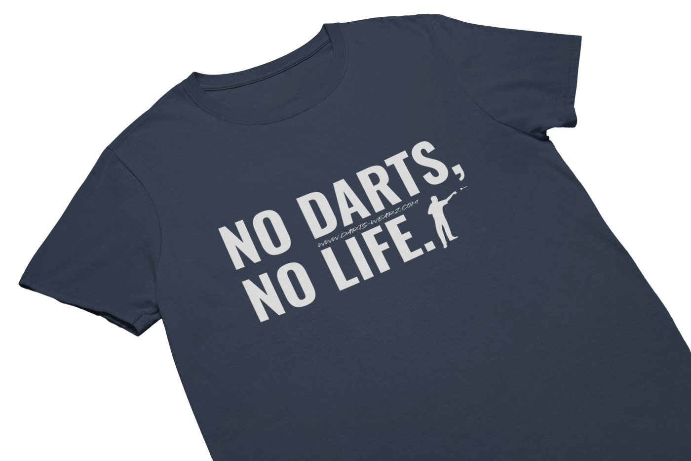 NO DARTS NO LIFE - T-Shirt Navy
