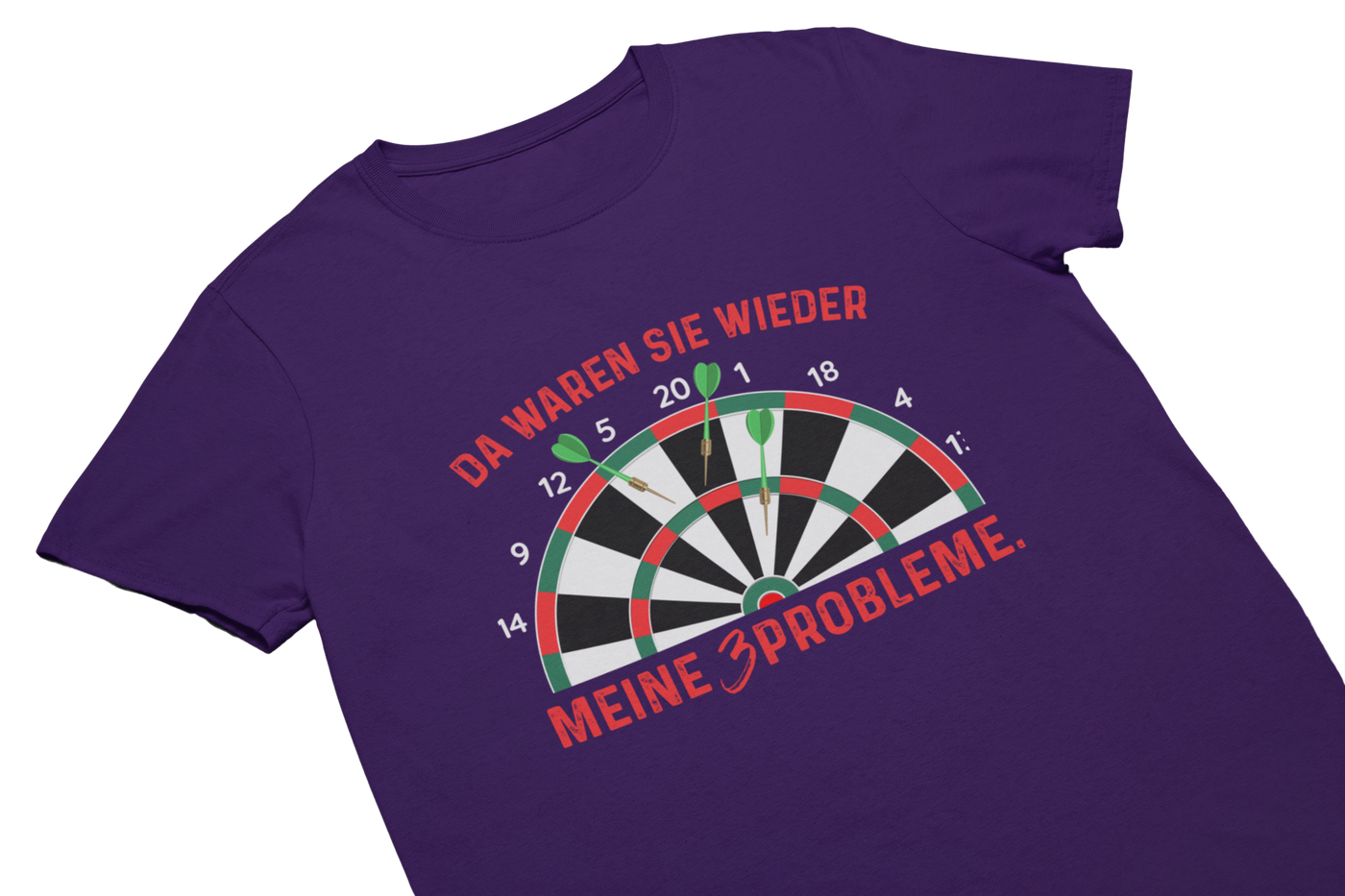 MEINE 3 PROBLEME - T-Shirt Lila
