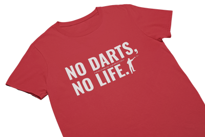 NO DARTS NO LIFE - T-Shirt Rot