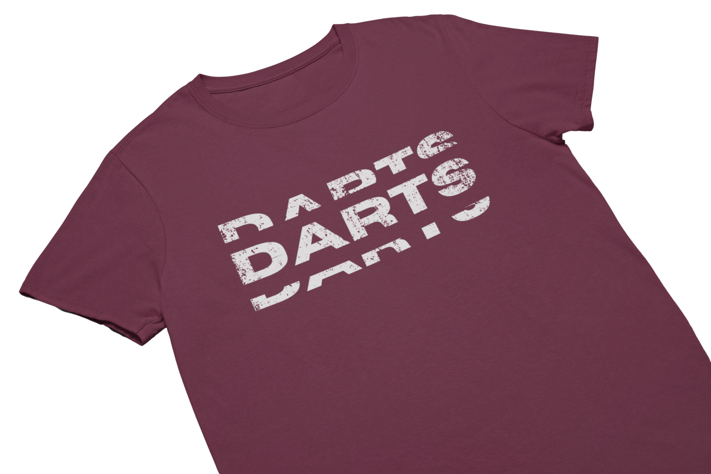 DARTS DARTS DARTS - T-Shirt Burgund