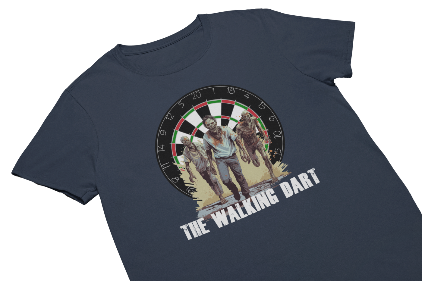 THE WALKING DART - T-Shirt Navy