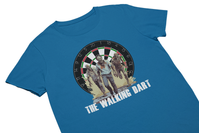THE WALKING DART - T-Shirt Blau