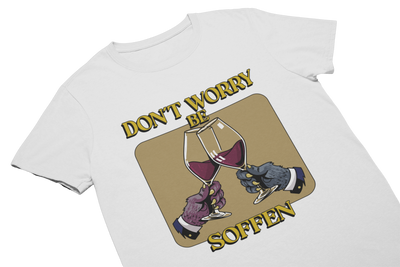 DON´T WORRY BE SOFFEN - T-Shirt Weiss