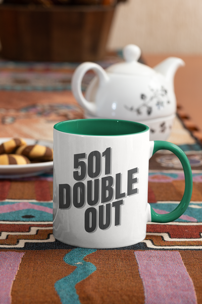 501 Double Out Tasse Dunkelgrün