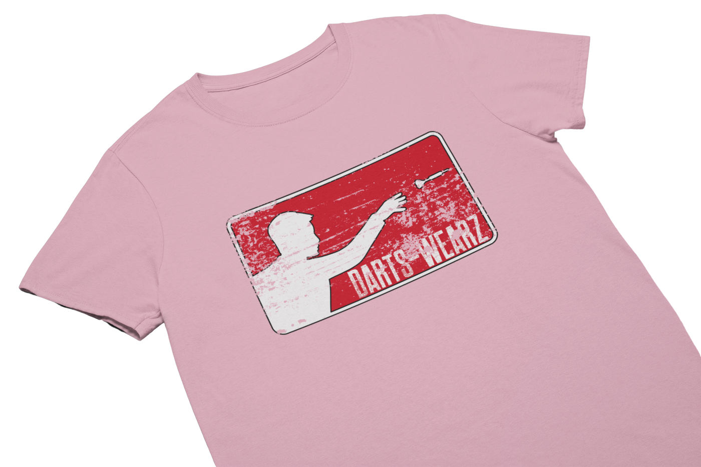 DARTS-WEARZ ORIGINALS© (Used Look) - T-Shirt Pink