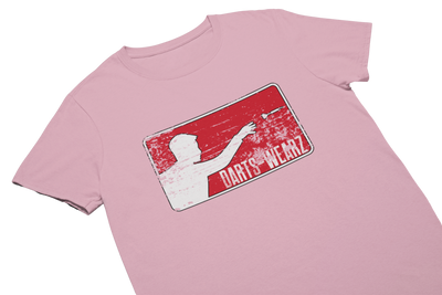 DARTS-WEARZ ORIGINALS© (Used Look) - T-Shirt Pink