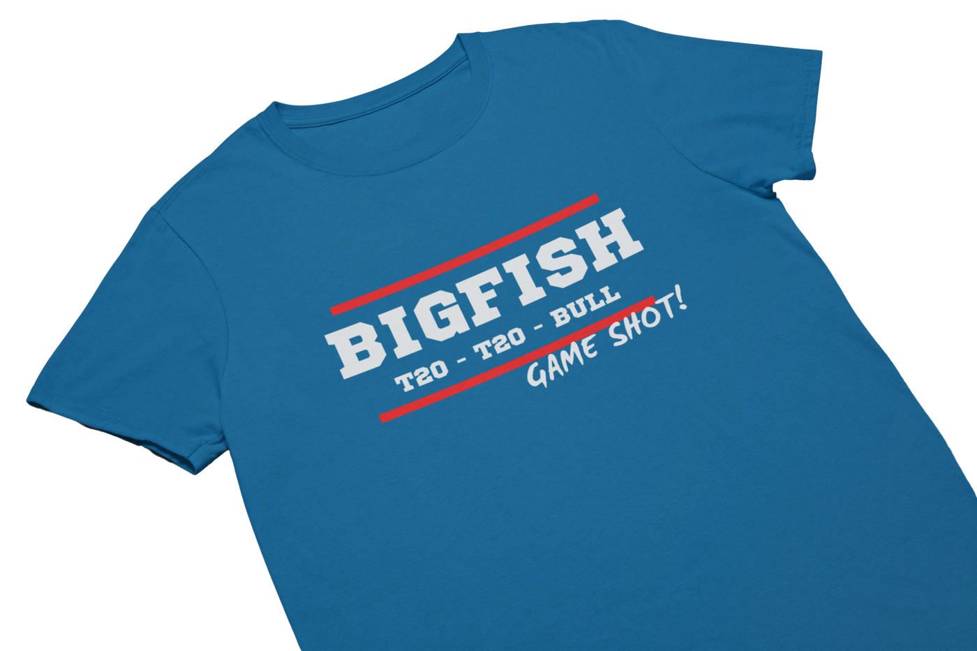 BIGFISH - T-Shirt Blau